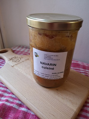 Navarin cuisiné en pot 800g